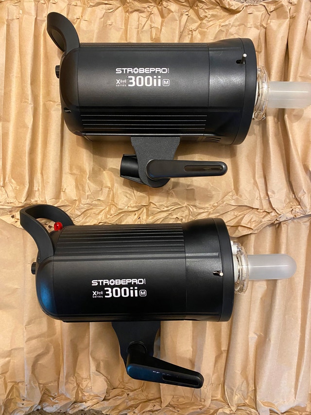 Strobepro photography studio lights and diffusers