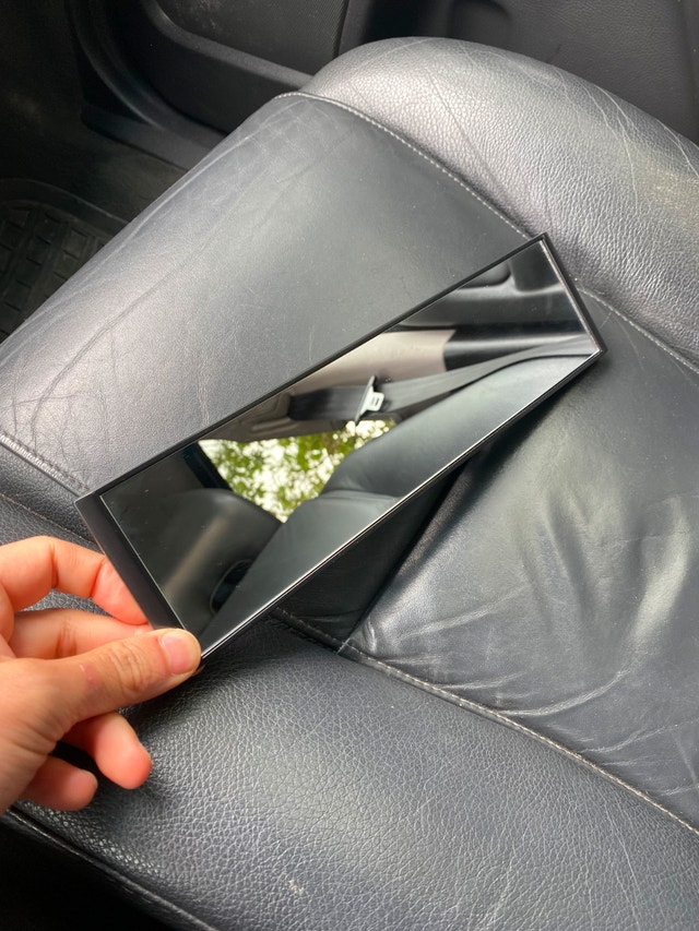 panoramic rear view mirror * universal - photo 2