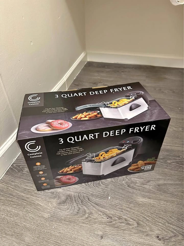 3 Quart Deep Fryer
