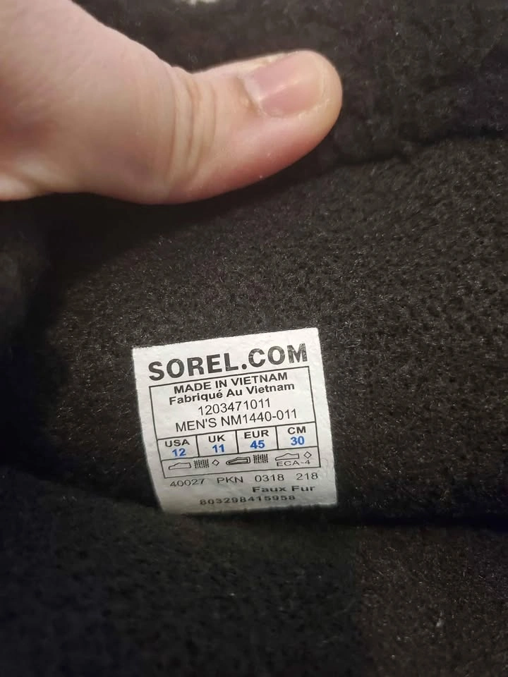 Sorel Men Winter boots UK11/US12 - photo 3