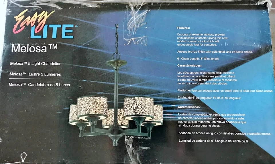 Easy Lite Melosa 5 Light Chandelier