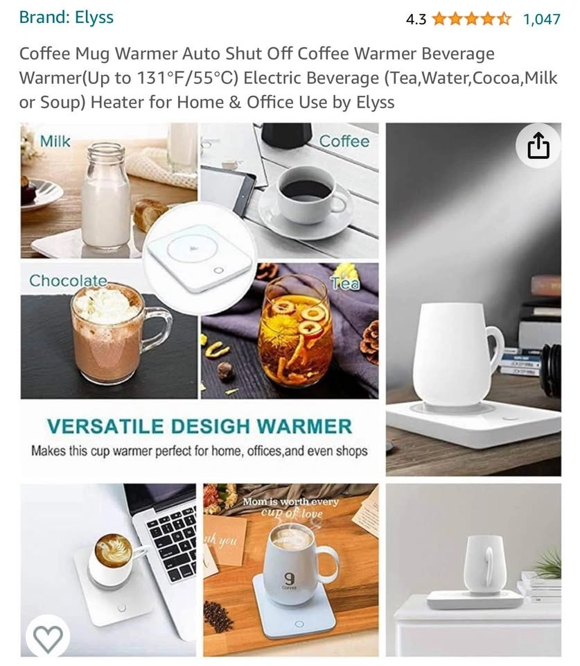 Elyss Coffee Mug Warmer - photo 5