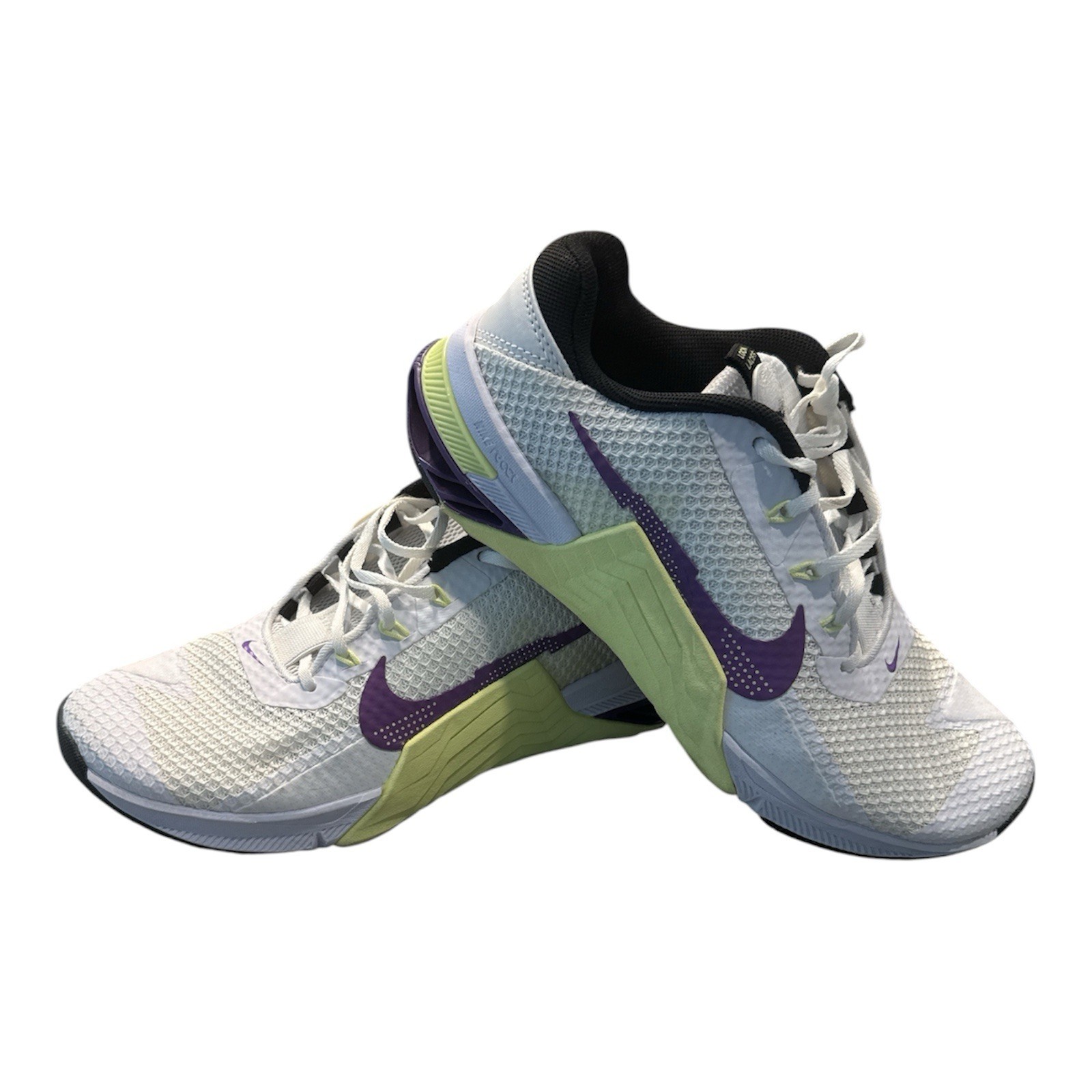 Nike Metcon 7 Shoes Womens 8.5 White Wild Berry Lemon
