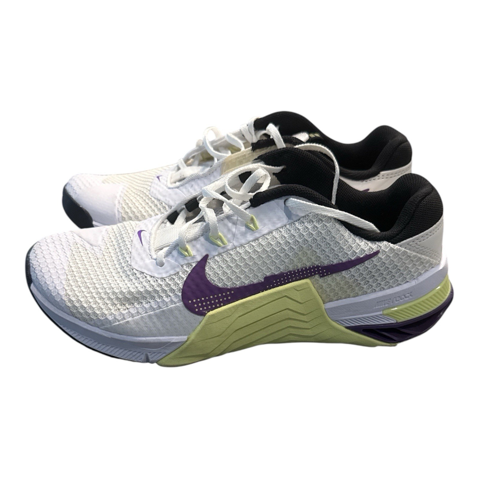Nike Metcon 7 Shoes Womens 8.5 White Wild Berry Lemon - photo 2