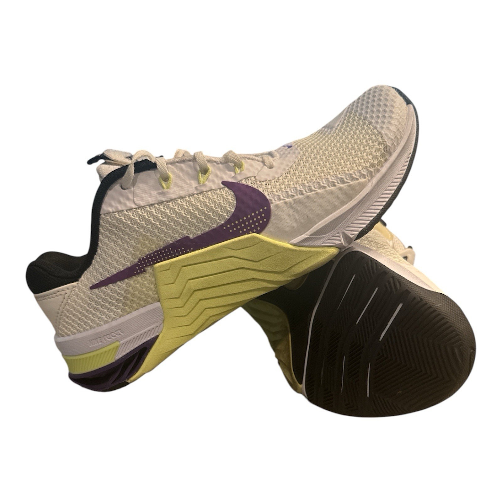 Nike Metcon 7 Shoes Womens 8.5 White Wild Berry Lemon - photo 3
