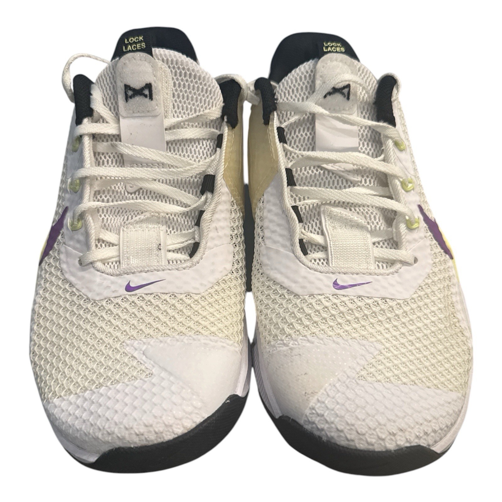 Nike Metcon 7 Shoes Womens 8.5 White Wild Berry Lemon - photo 4