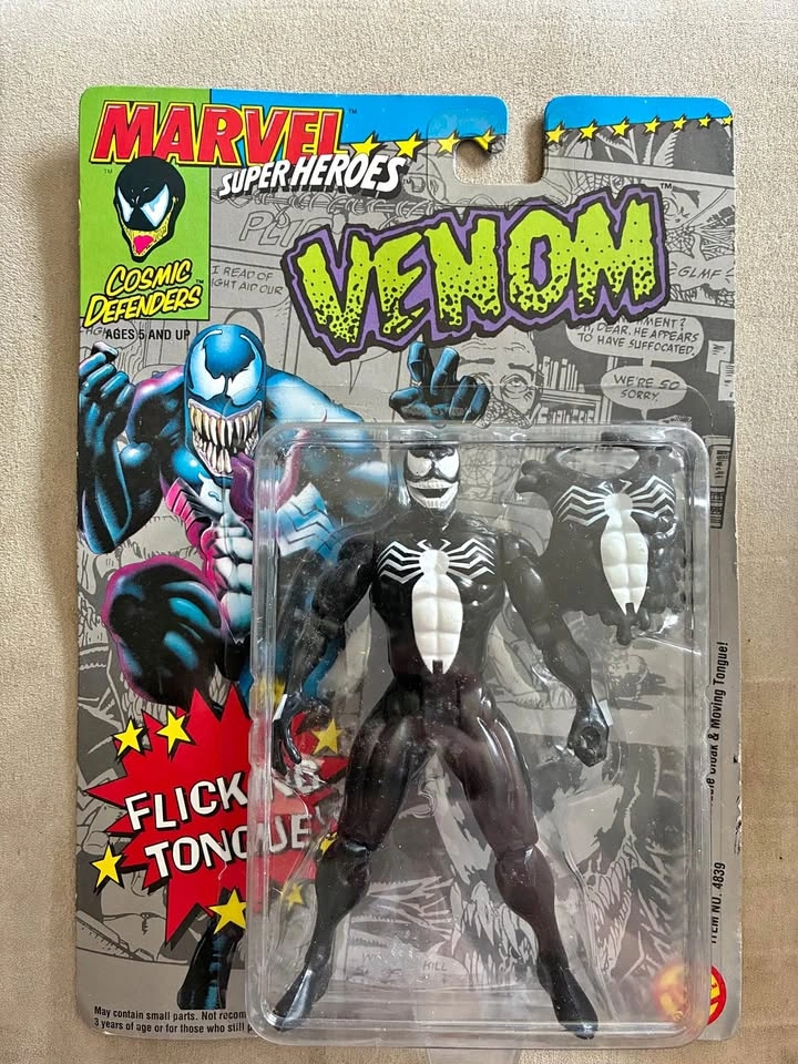 1992 Venom Action Figure - Marvel Super Heroes: Cosmic Defenders
