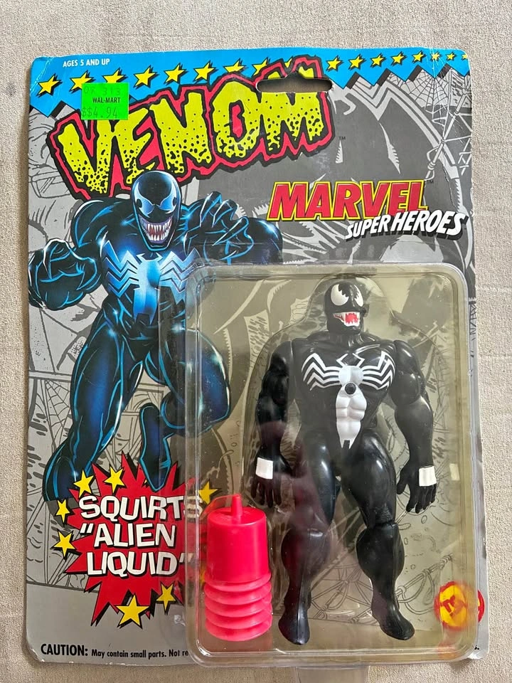 Vintage 1993 Toy Biz Marvel Super Heroes Venom Action Figure