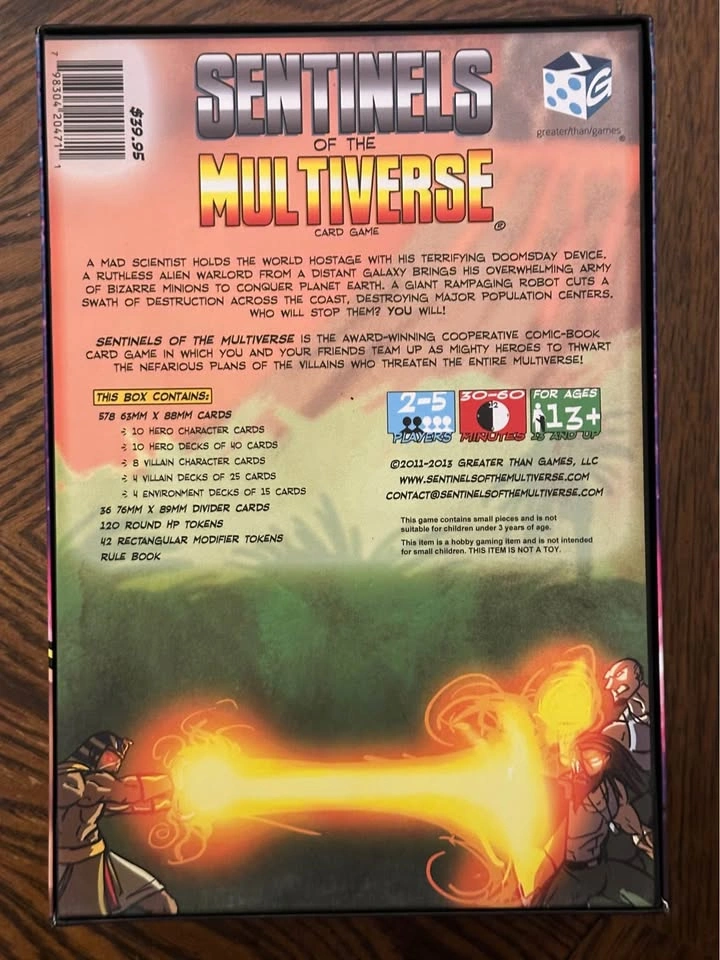 Board game - Sentinels of the Multiverse - photo 2