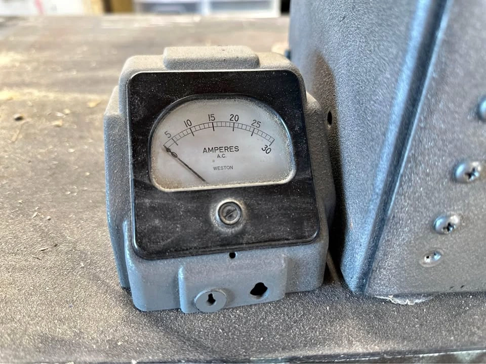 Weston Amperes Meter