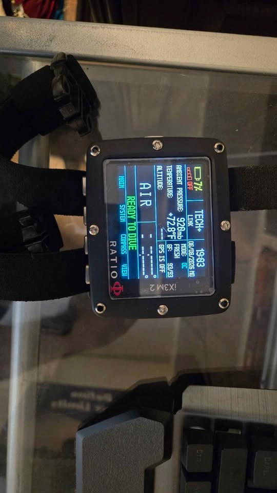 Ratio IX3M2 TECH+ GPS Dive Computer