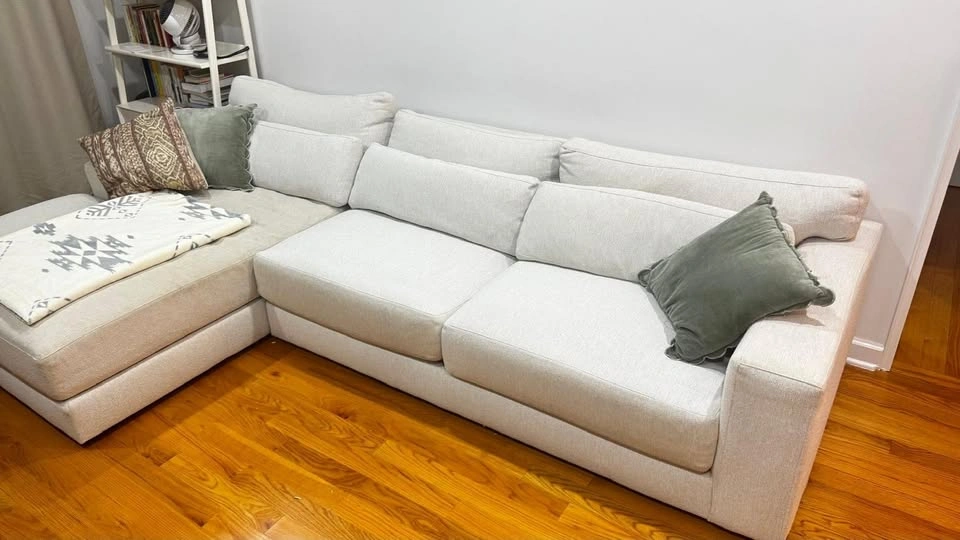 Crate & Barrel Sectional Sofa