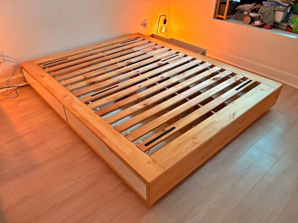 IKEA MANDAL queen bed frame