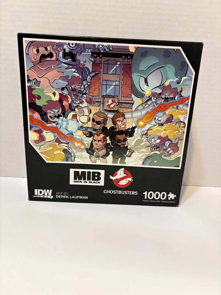 Men in Black/Ghostbusters: Ecto-Terrestrial Invasion 1000pc Puzz