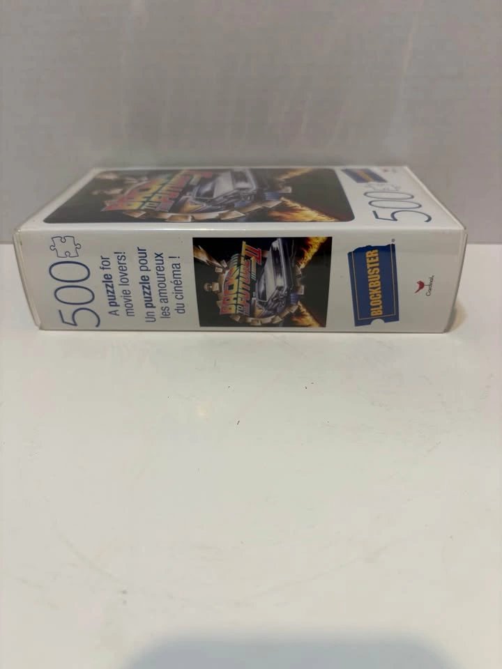 500 piece Back to the Future puzzle in VHS style case - photo 3