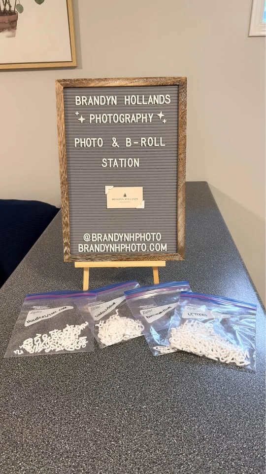 17” x 12” Grey Felt Letterboard - photo 5