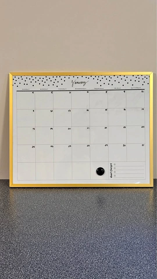 Dry-erase Wall Calendar