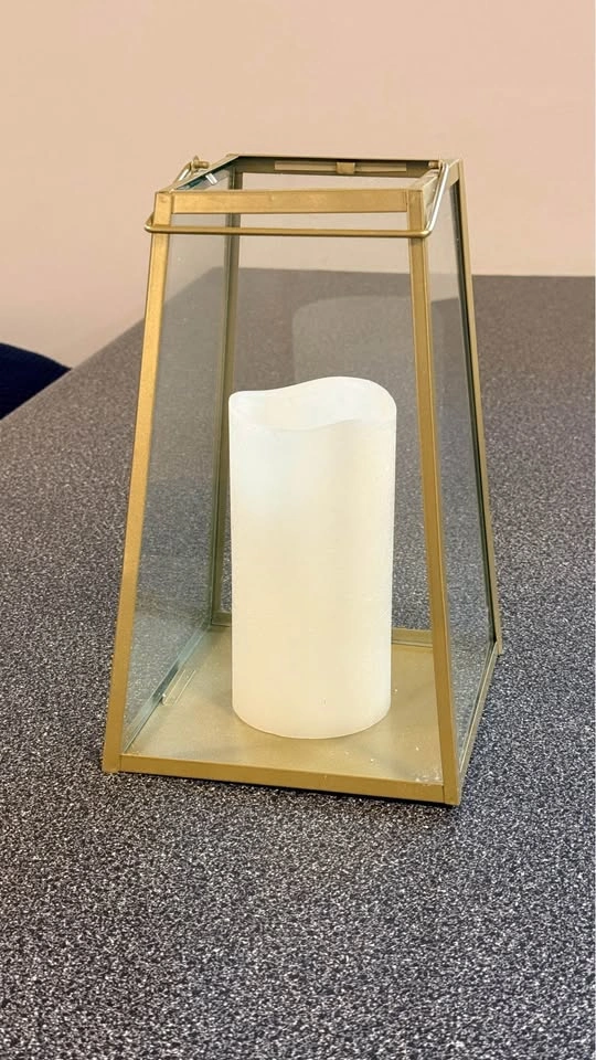 Gold Decorative Candle Holder - photo 2