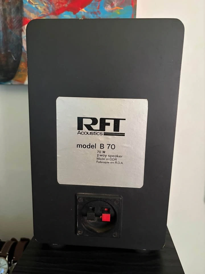 Vintage 1980’s RFT Acoustics B 70 Speakers - Made in GDR - photo 2