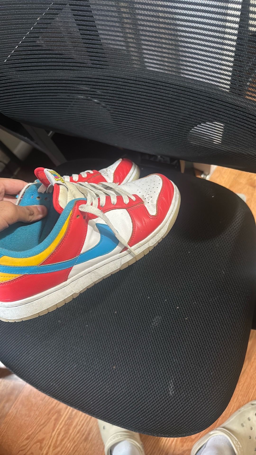 LeBron James fruity pebble dunks - photo 2