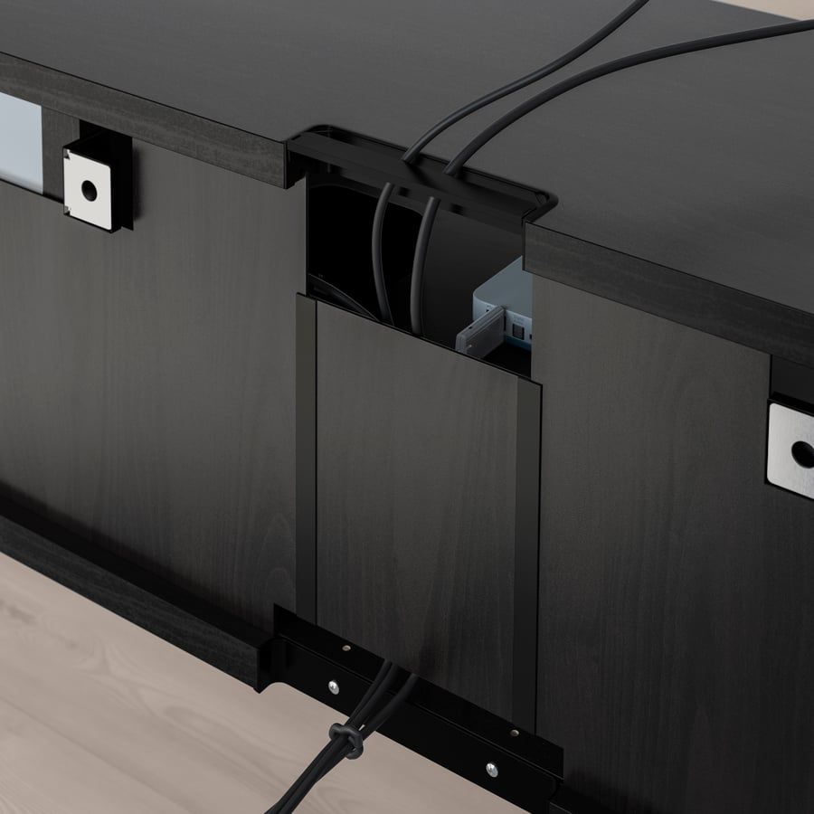 IKEA Besta TV Unit Black-Brown - photo 3