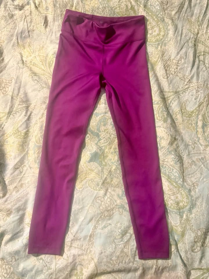 Nike Girls' Dri-FIT One Leggings Large Fuscia