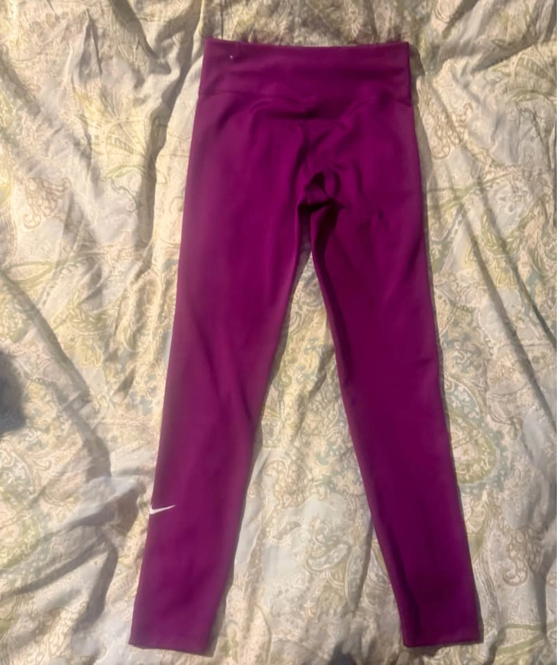 Nike Girls' Dri-FIT One Leggings Large Fuscia - photo 2