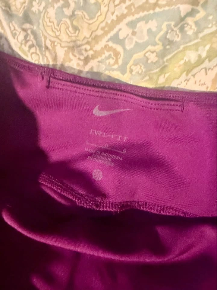 Nike Girls' Dri-FIT One Leggings Large Fuscia - photo 3