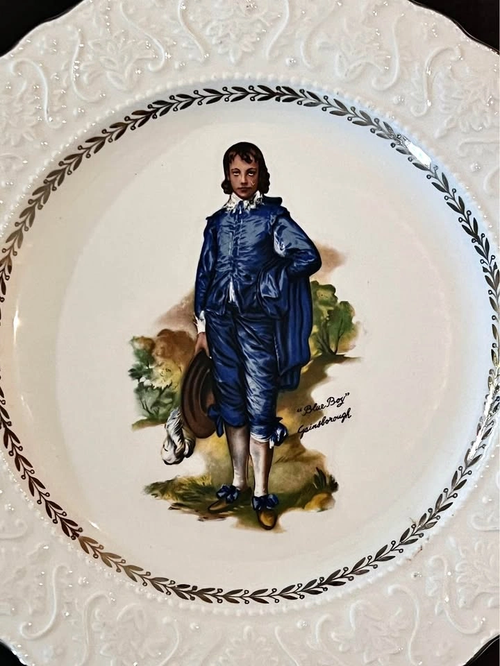 Set of 2 Vintage England Woods And Sons 9.5” Collectible Plates - photo 4
