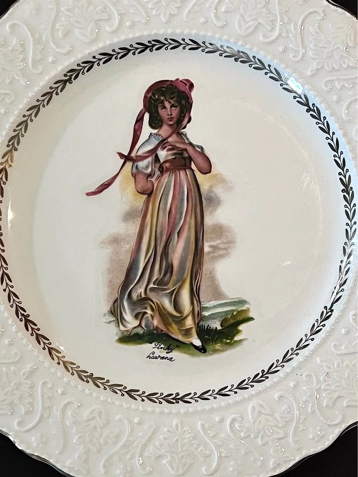 Set of 2 Vintage England Woods And Sons 9.5” Collectible Plates - photo 5