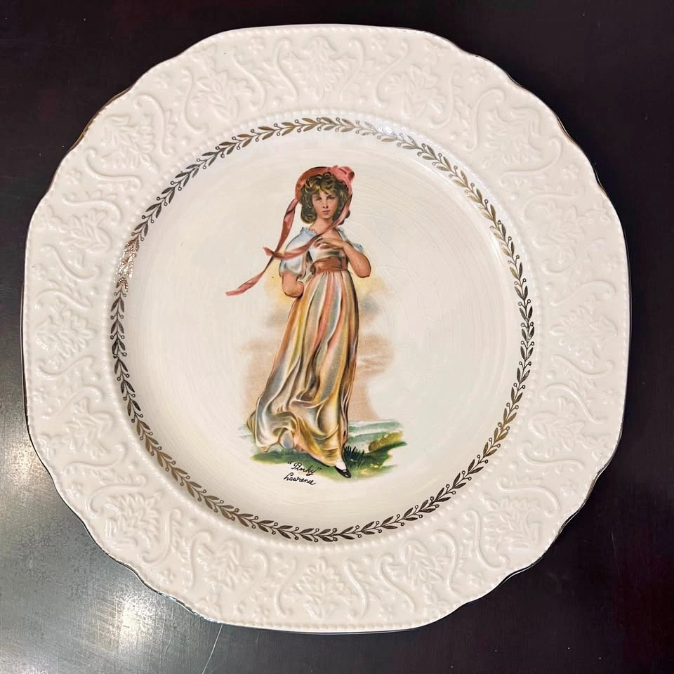 Strafford Woods And Sons England “Pinky” Decorative Wall Plate 9