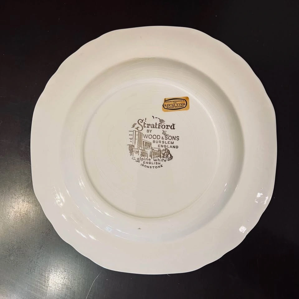 Strafford Woods And Sons England “Pinky” Decorative Wall Plate 9 - photo 2