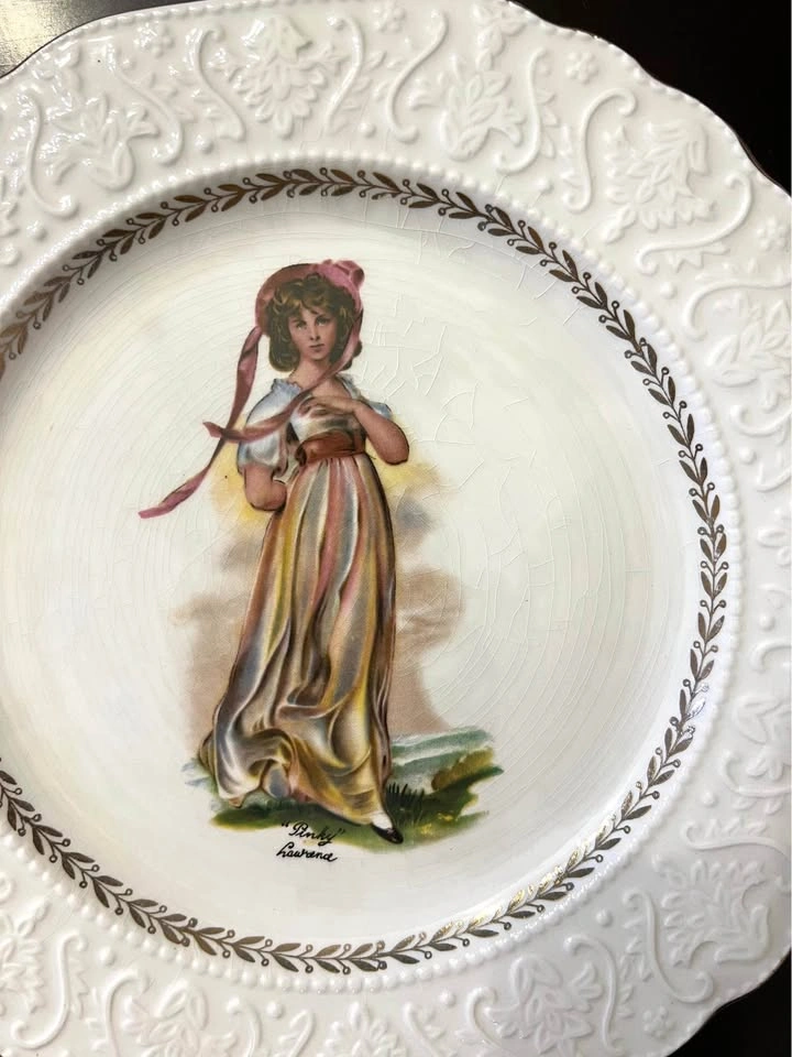 Strafford Woods And Sons England “Pinky” Decorative Wall Plate 9 - photo 3