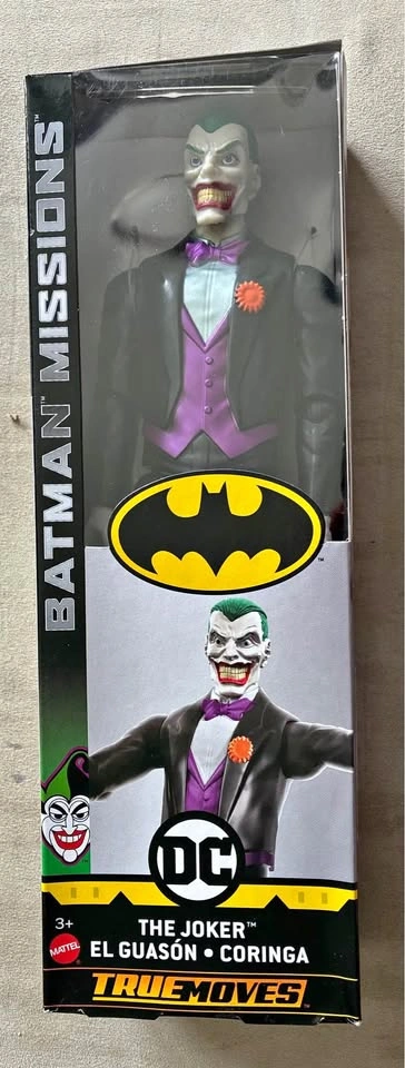 The Joker action figure from Mattel's Batman Missions
