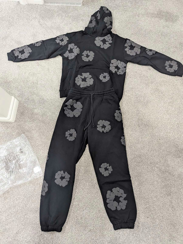 ‼️DENIM TEAR TRACKSUIT