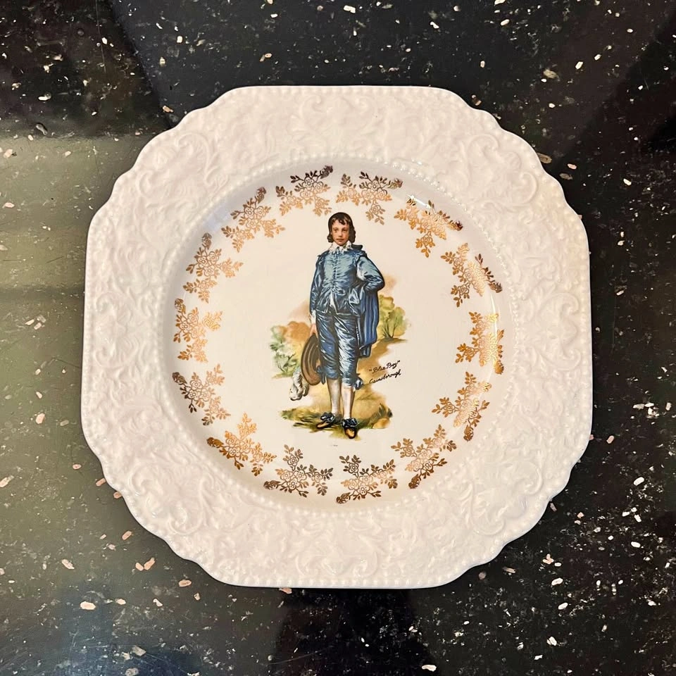 Lord Nelson Pottery England "Blue Boy" 8.5” Decorative Plate