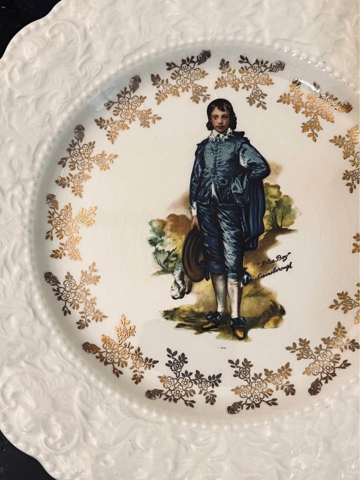 Lord Nelson Pottery England "Blue Boy" 8.5” Decorative Plate - photo 3