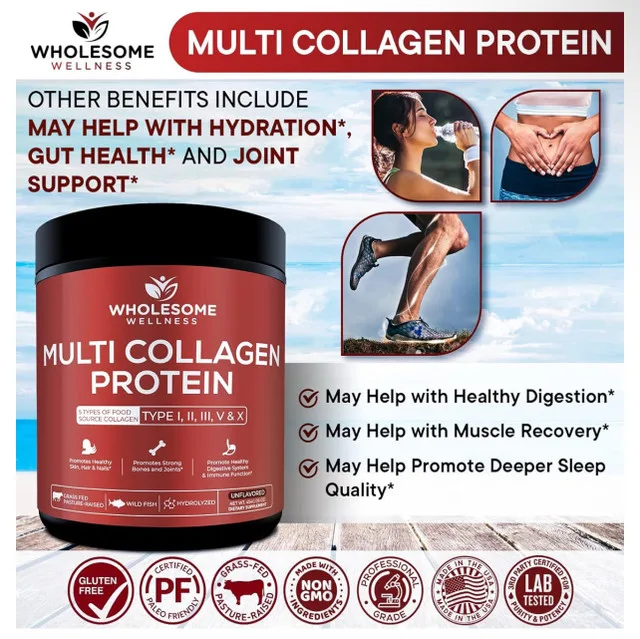 Wholesome Wellness Collagen Protein Powder image indicator(6)