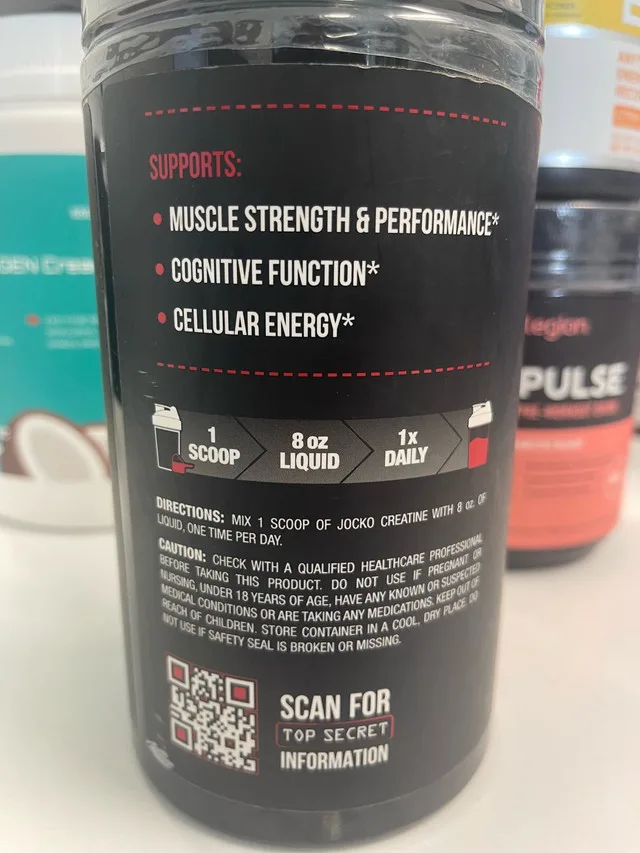 Jocko Fuel Creatine Monohydrate Powder 454g image indicator(3)