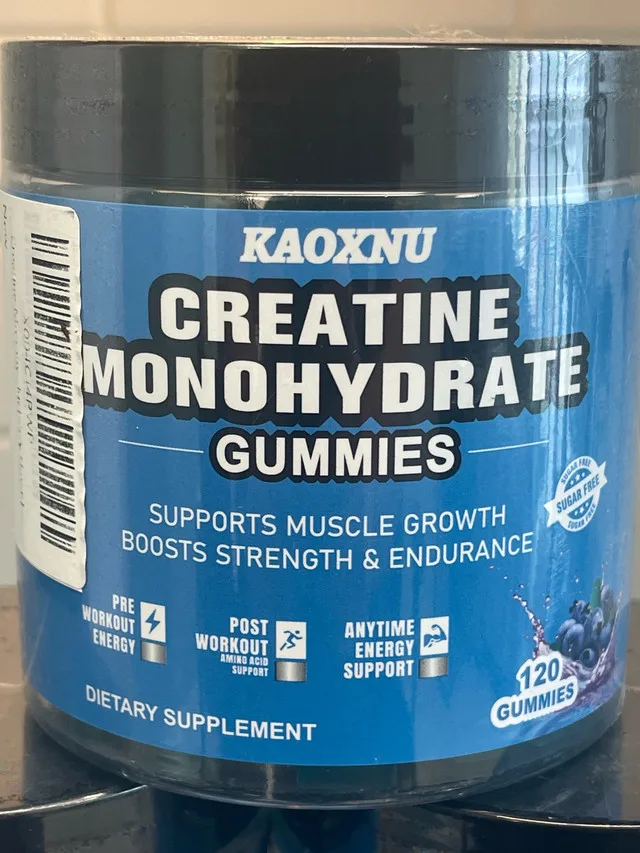 Creatine Monohydrate Gummies 5600mg (Blueberry) image indicator(2)