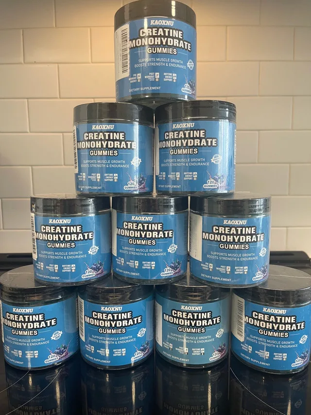 Creatine Monohydrate Gummies 5600mg (Blueberry) image indicator(3)