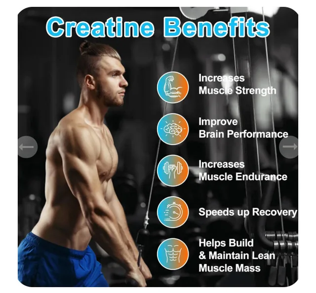 Creatine Monohydrate Gummies 5600mg (Blueberry) image indicator(7)