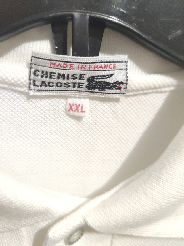 Made in France Vintage Lacoste Polo Shirt - photo 2