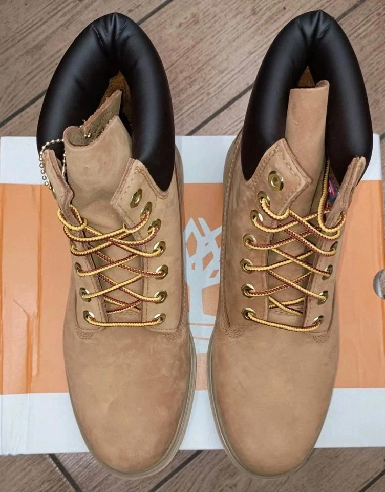 New Timberland Classic 6-inch Waterproof Wheat Men’s Boots Size - photo 2