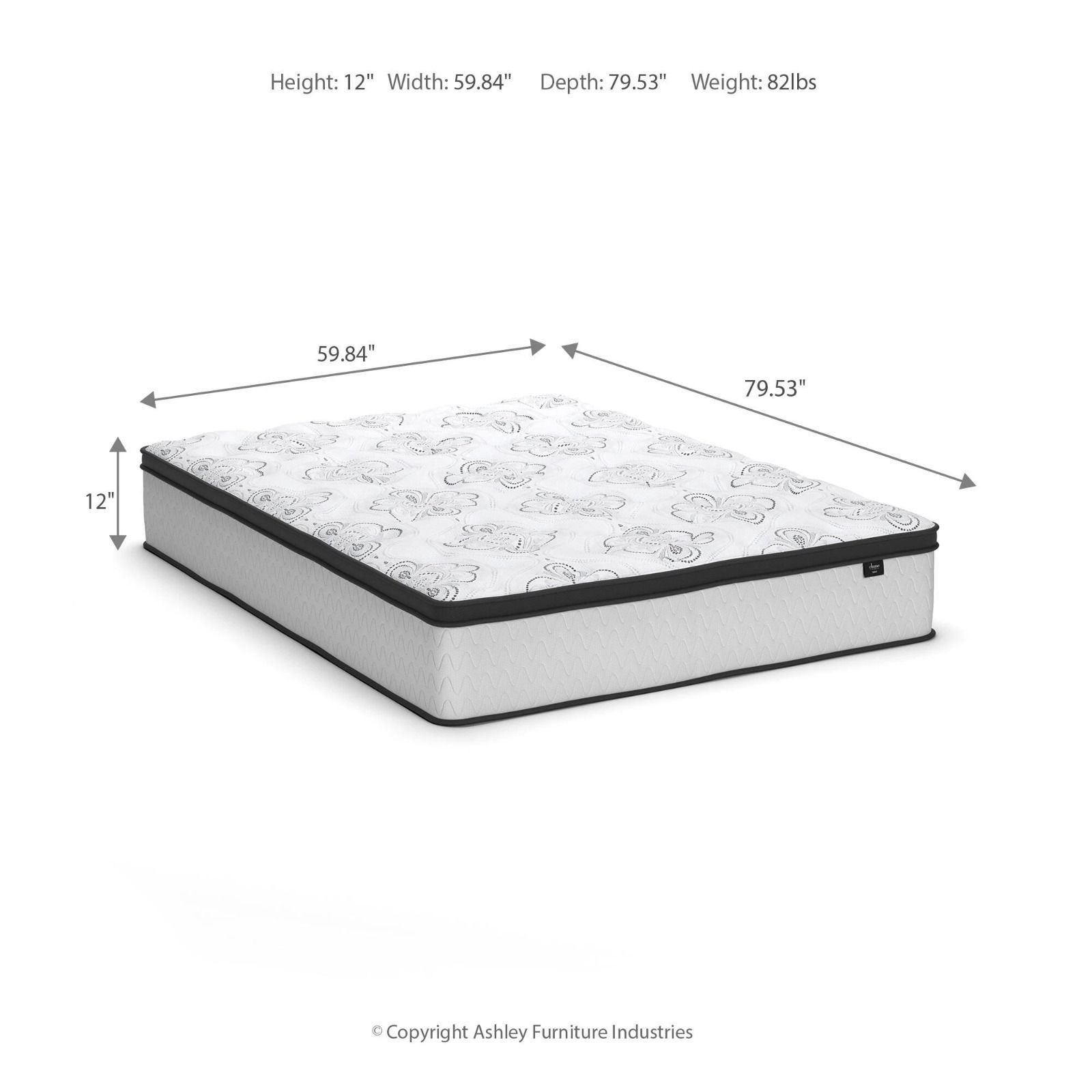 Signature by Ashley Furniture Chime 12" Hybrid Queen Mattress - photo 4