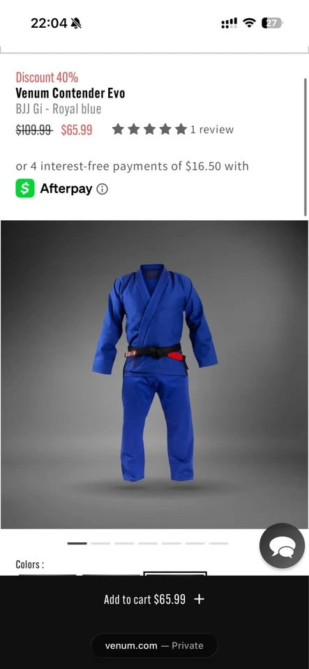Venum Contender Evo BJJ Gi - photo 2
