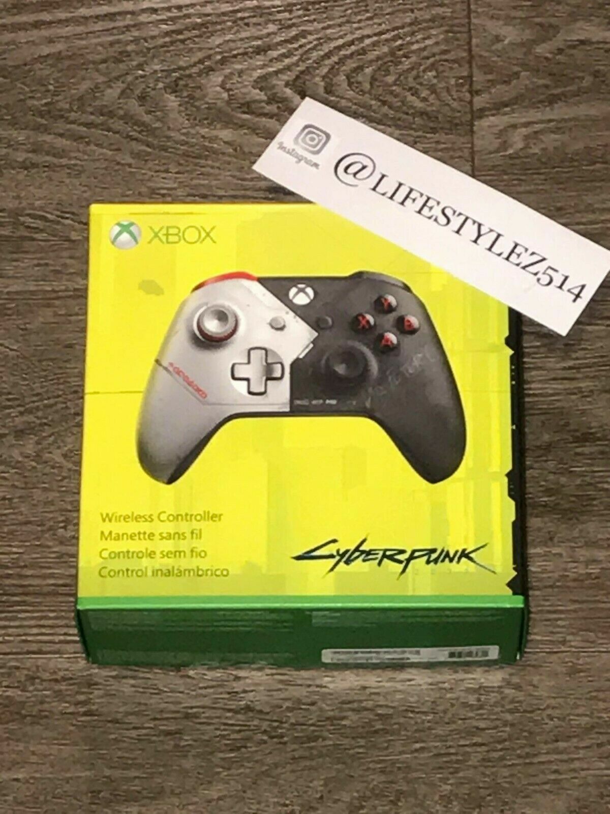 Microsoft Xbox One Wireless Controller Cyberpunk 2077