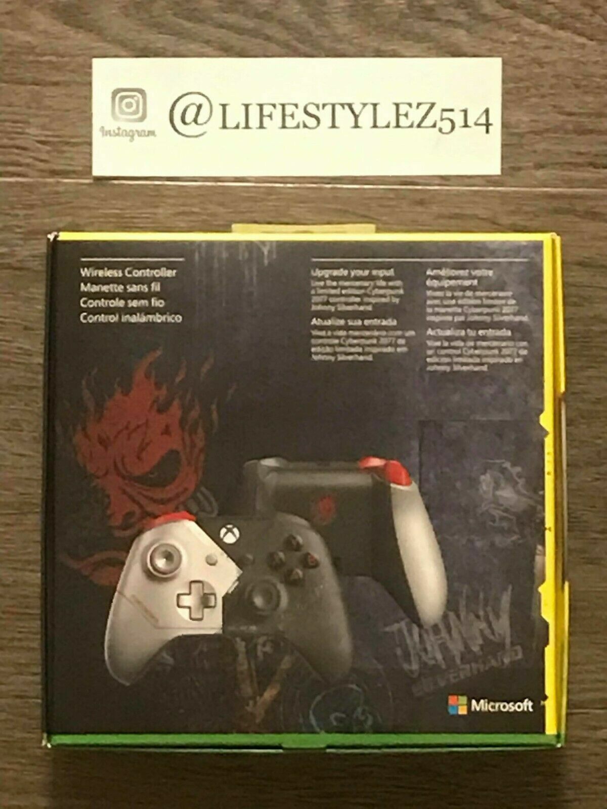 Microsoft Xbox One Wireless Controller Cyberpunk 2077 - photo 2