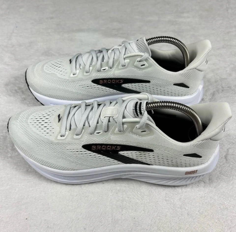 Brooks Ghost 18 Running Shoes White Sneakers size 10 - photo 2