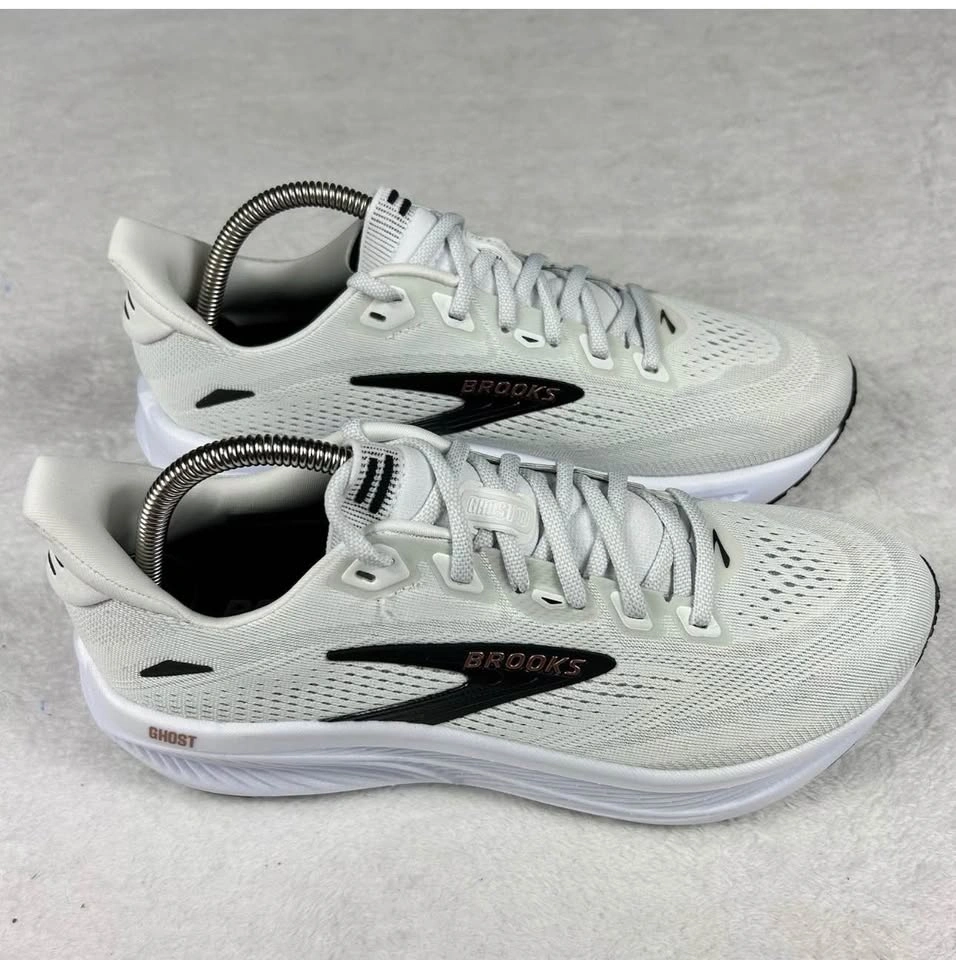 Brooks Ghost 18 Running Shoes White Sneakers size 10 - photo 4